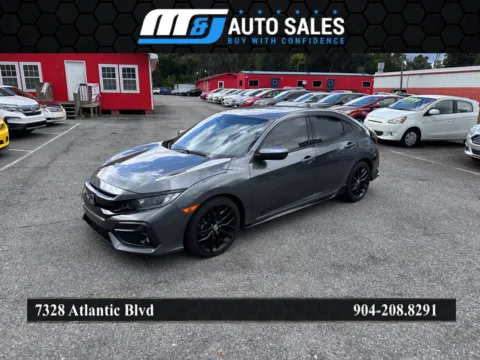 Gray 2021 Honda Civic Sport for sale in Jacksonville, FL