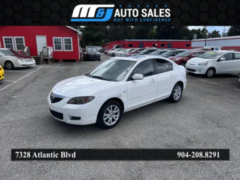 White 2007 Mazda Mazda3 for sale in Jacksonville, FL