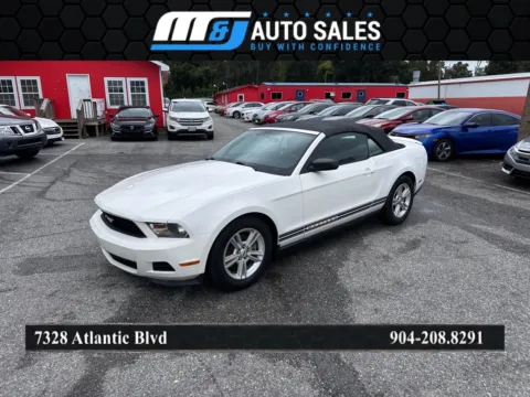 White 2012 Ford Mustang for sale in Jacksonville, FL