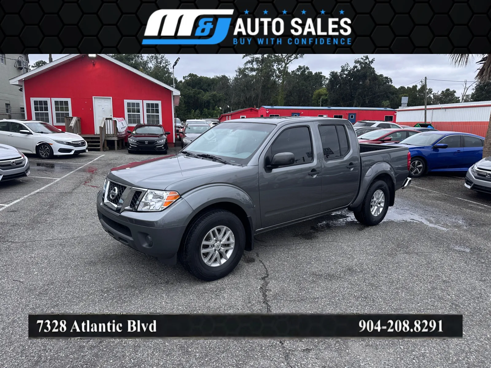 Gray 2019 Nissan Frontier for sale in Jacksonville, FL