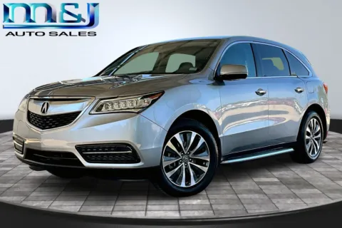 Silver 2016 Acura MDX SH-AWD w/Tech for sale in Jacksonville, FL