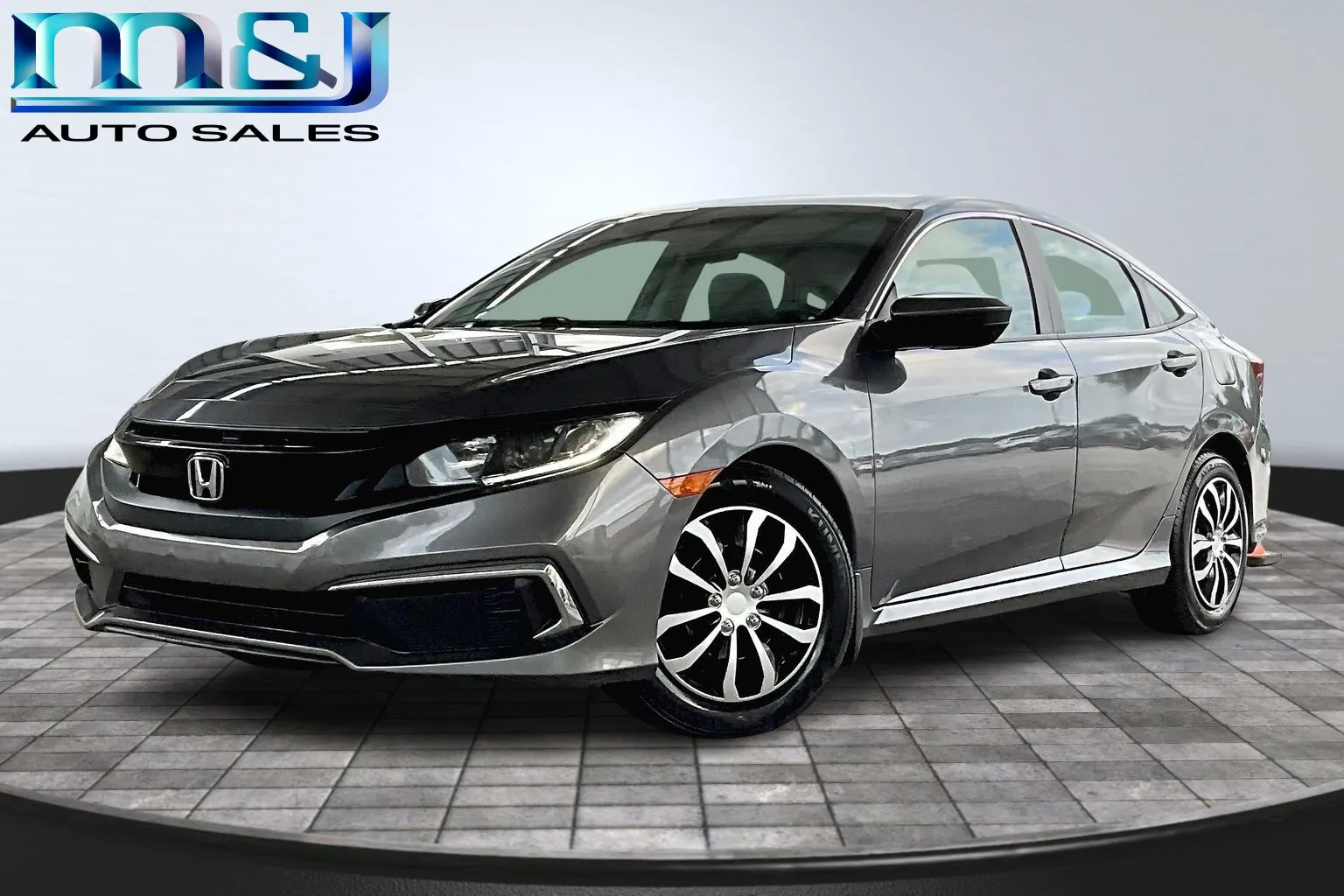 Gray 2019 Honda Civic LX for sale in Jacksonville, FL