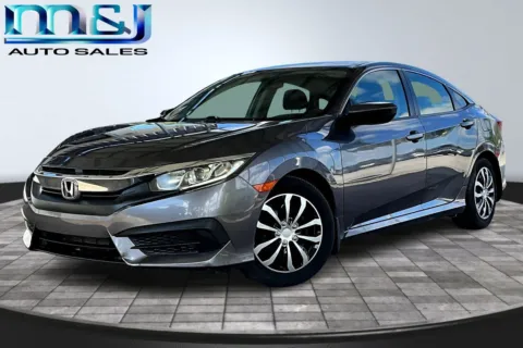Gray 2017 Honda Civic LX for sale in Jacksonville, FL