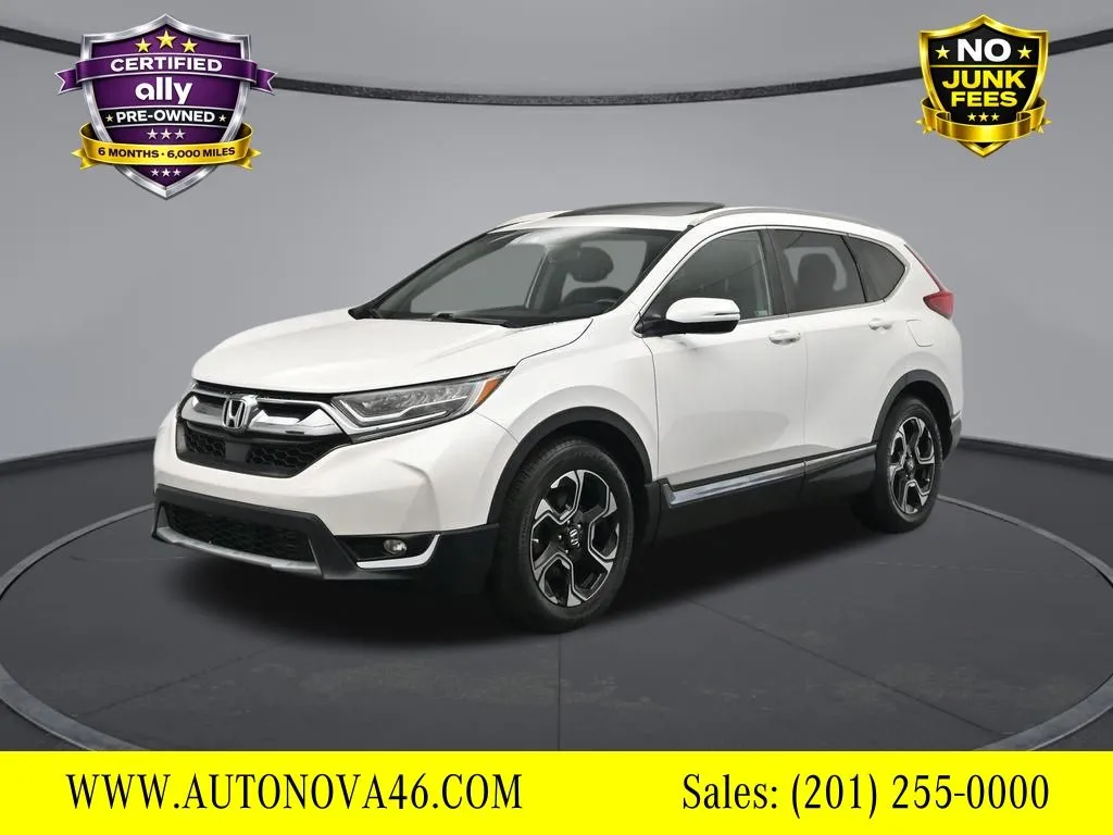White 2019 Honda CR-V Touring for sale in Fort Lee, NJ