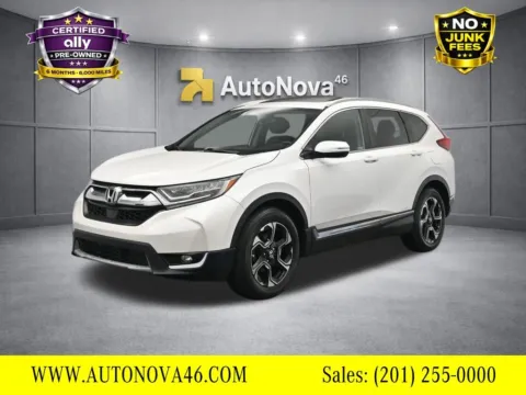 White 2019 Honda CR-V Touring for sale in Fort Lee, NJ