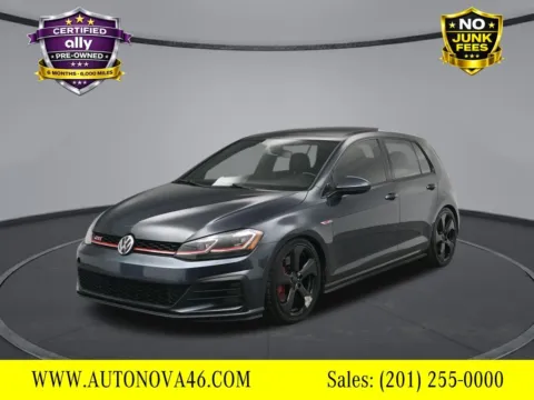 Blue 2020 Volkswagen Golf GTI 2.0T SE for sale in Fort Lee, NJ