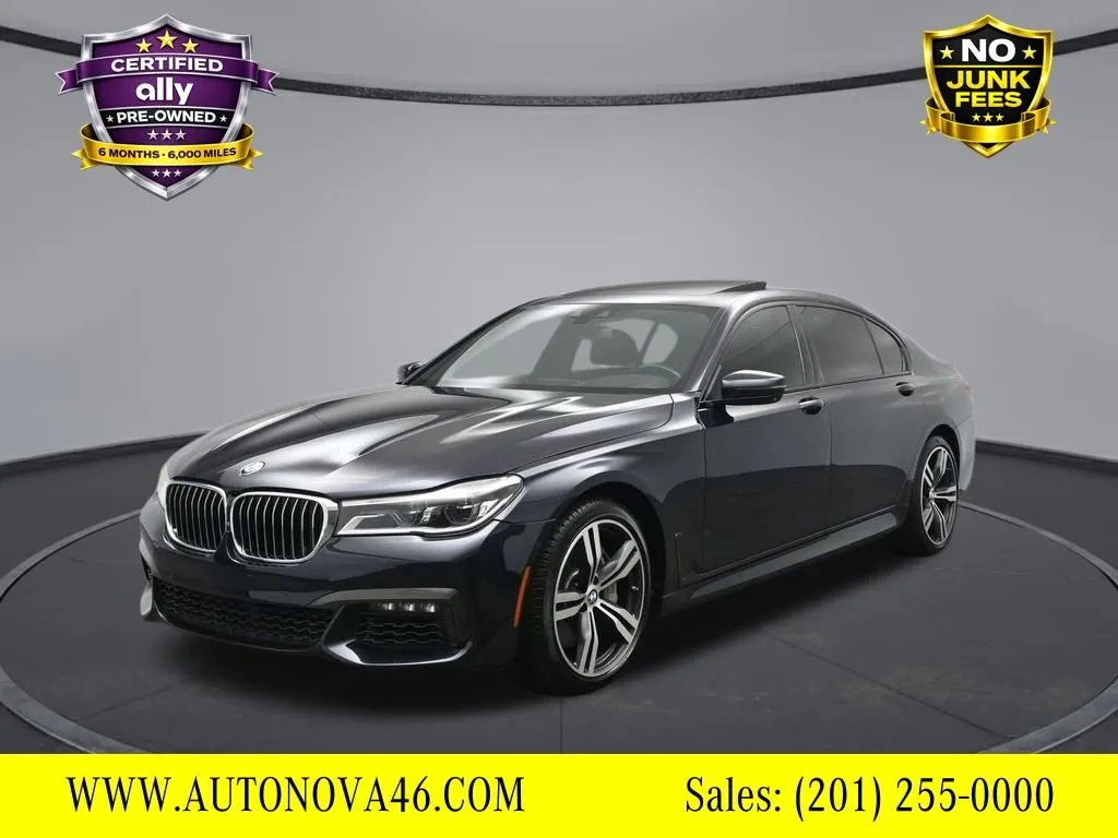 Black 2019 BMW 7 Series 750i for sale in Fort Lee, NJ