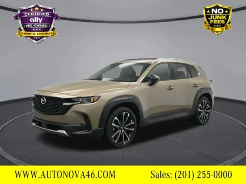 Beige 2024 Mazda CX-50 2.5 Turbo Premium Plus Package for sale in Fort Lee, NJ