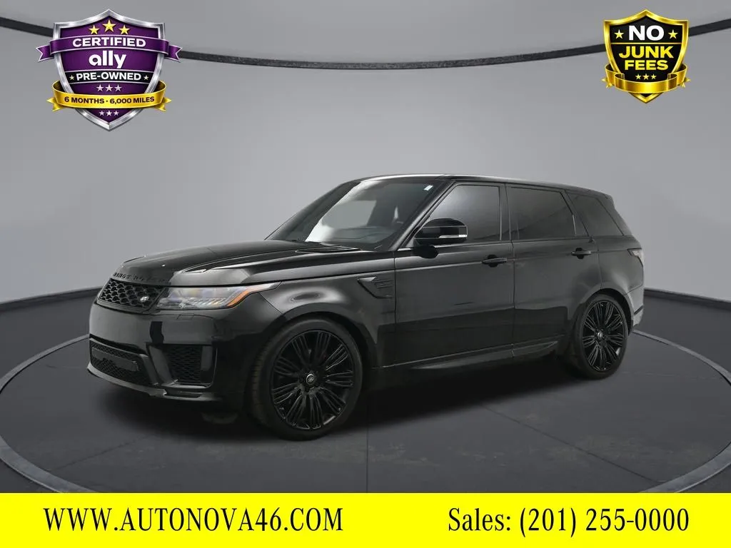 Blue 2019 Land Rover Range Rover Sport Supercharged for sale in Fort Lee, NJ