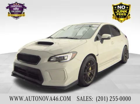 White 2019 Subaru WRX STi Limited for sale in Fort Lee, NJ