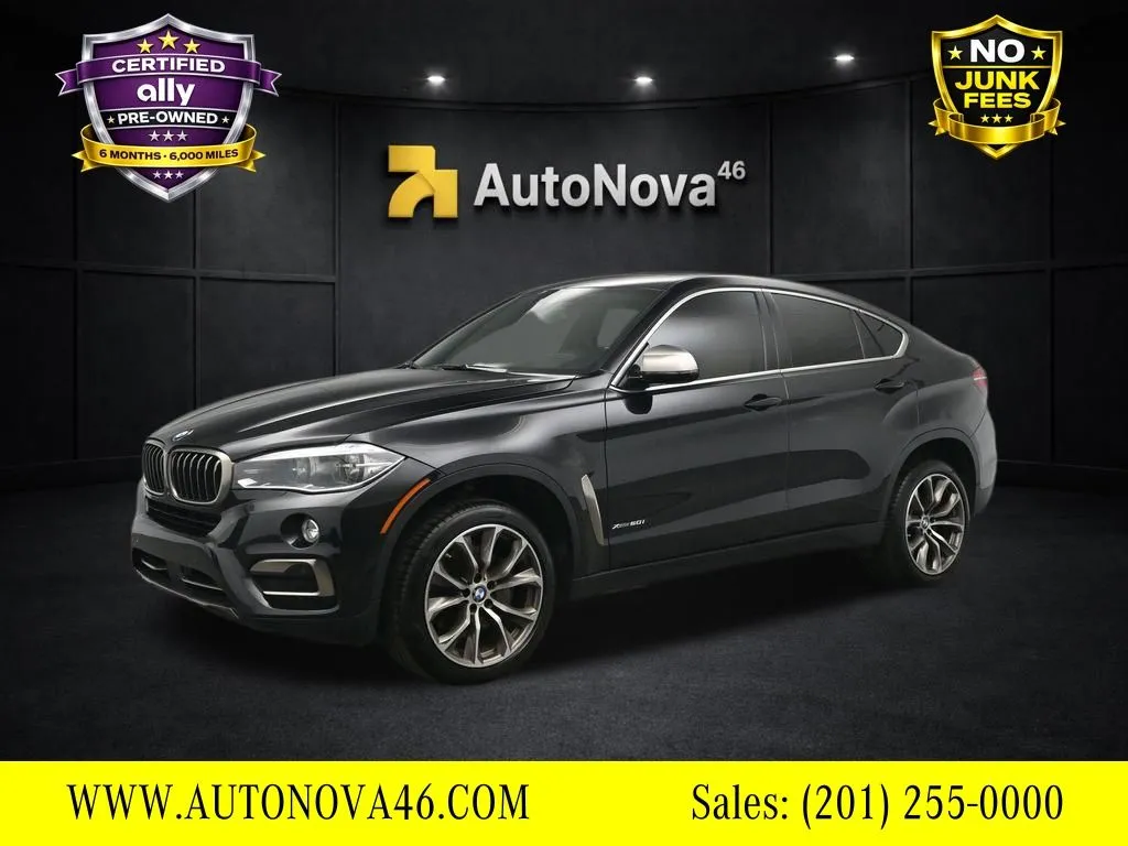 Black 2019 BMW X6 xDrive50i for sale in Fort Lee, NJ