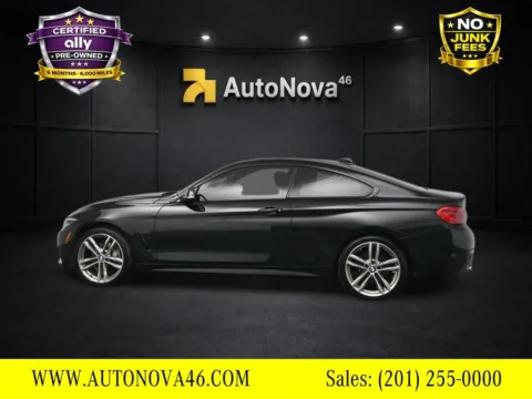 Another view of 2018 BMW 4 Series 430i xDrive for sale in Fort Lee, NJ at AutoNova46