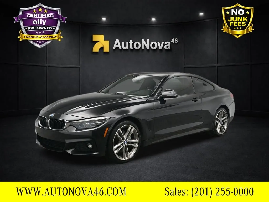 Black 2018 BMW 4 Series 430i xDrive for sale in Fort Lee, NJ