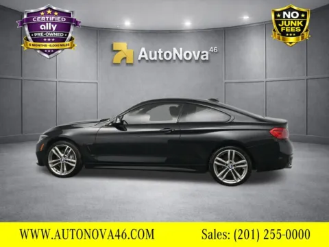 Another view of 2018 BMW 4 Series 430i xDrive for sale in Fort Lee, NJ at AutoNova46