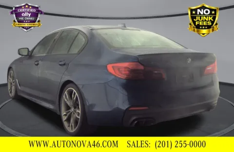 Another view of 2019 BMW 5 Series M550i xDrive for sale in Fort Lee, NJ at AutoNova46