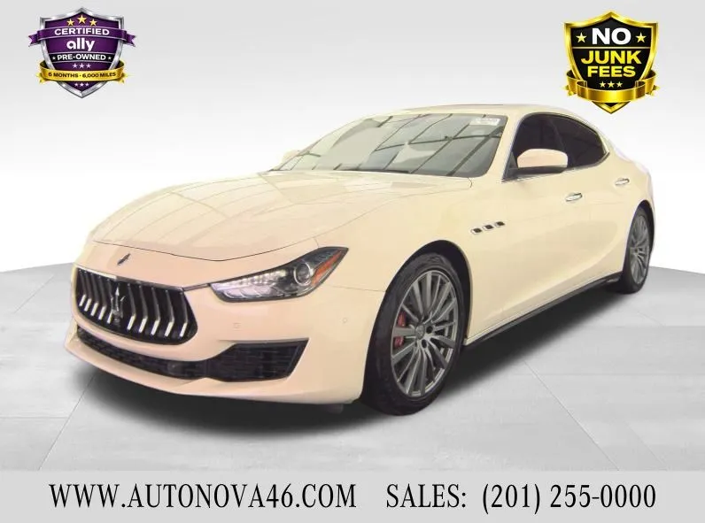 White 2018 Maserati Ghibli for sale in Fort Lee, NJ