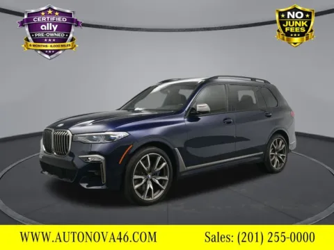 Blue 2021 BMW X7 M50i for sale in Fort Lee, NJ