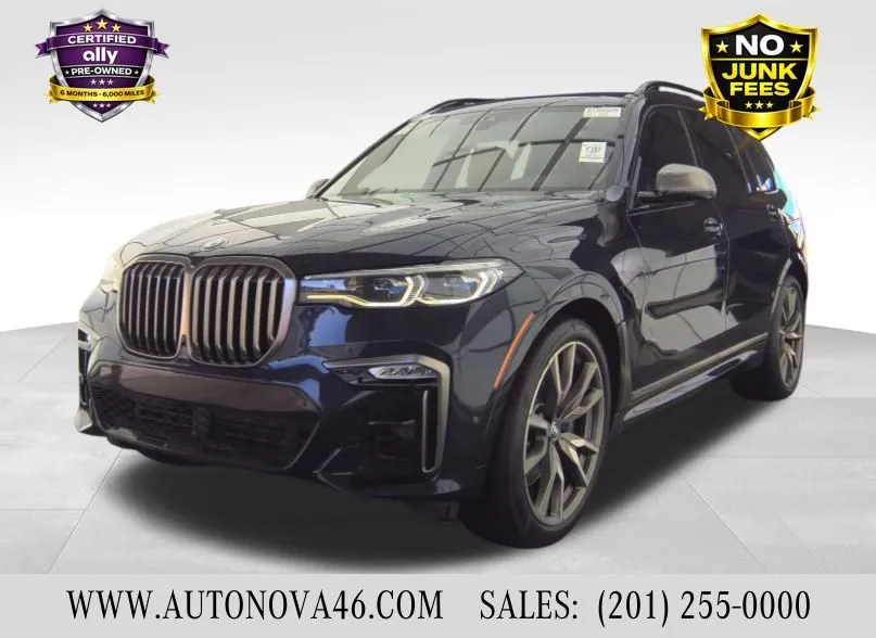 Blue 2021 BMW X7 M50i for sale in Fort Lee, NJ