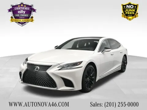White 2018 Lexus LS 500 Base for sale in Fort Lee, NJ