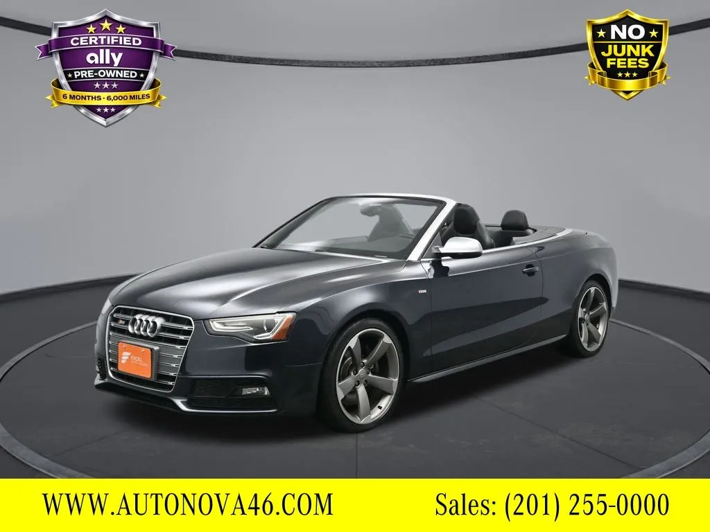 Blue 2016 Audi S5 3.0T Premium Plus for sale in Fort Lee, NJ
