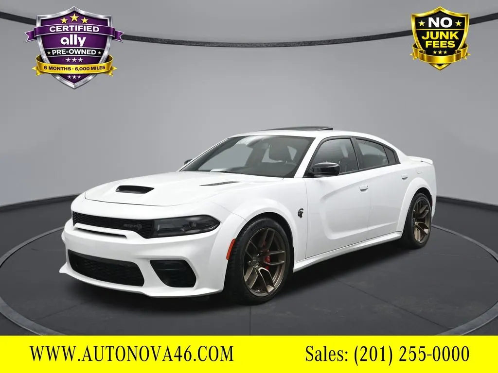 White 2023 Dodge Charger SRT Hellcat Widebody for sale in Fort Lee, NJ