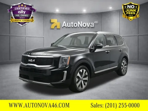 Black 2022 Kia Telluride S for sale in Fort Lee, NJ