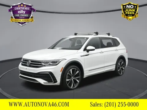 White 2022 Volkswagen Tiguan 2.0T SEL R-Line for sale in Fort Lee, NJ