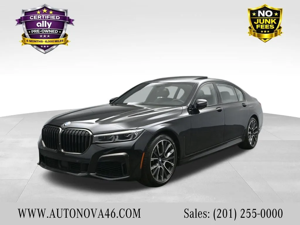 Black 2021 BMW 7 Series 750i xDrive for sale in Fort Lee, NJ