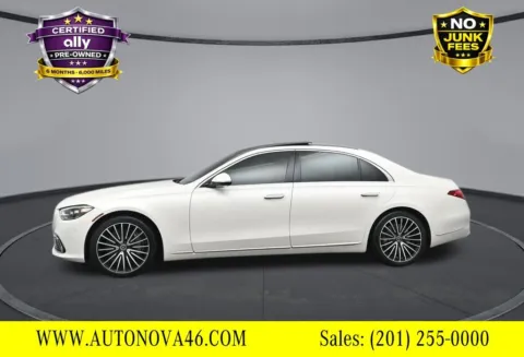 Another view of 2021 Mercedes-Benz S-Class S 580 for sale in Fort Lee, NJ at AutoNova46