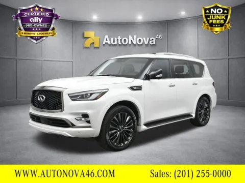 White 2021 INFINITI QX80 Premium Select for sale in Fort Lee, NJ
