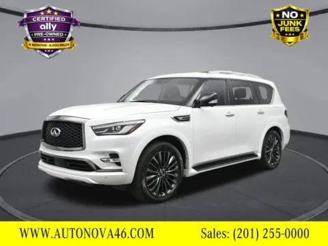 White 2021 INFINITI QX80 Premium Select for sale in Fort Lee, NJ