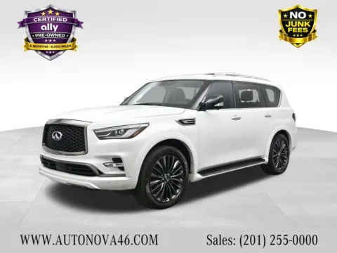 White 2021 INFINITI QX80 Premium Select for sale in Fort Lee, NJ