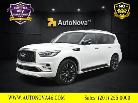 White 2021 INFINITI QX80 Premium Select for sale in Fort Lee, NJ