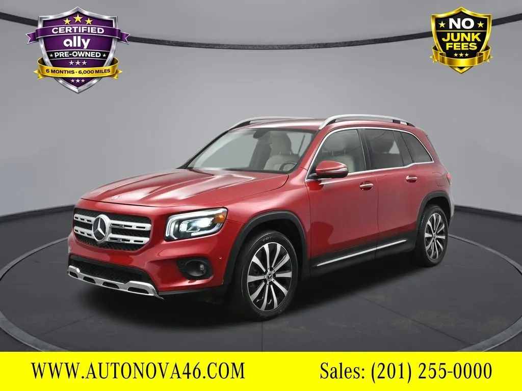 Red 2020 Mercedes-Benz GLB 250 for sale in Fort Lee, NJ