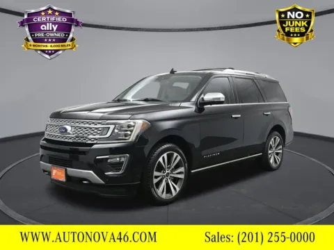 Black 2020 Ford Expedition Platinum for sale in Fort Lee, NJ