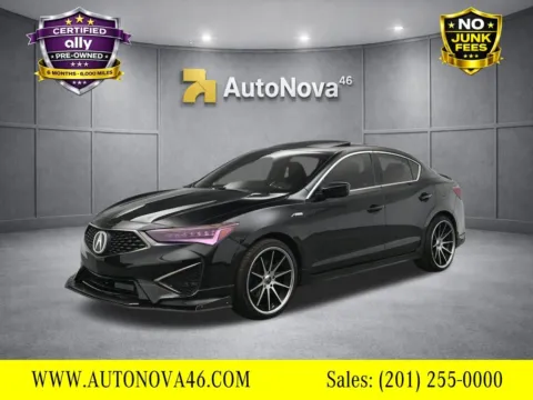 Black 2022 Acura ILX Premium and A-SPEC Packages for sale in Fort Lee, NJ