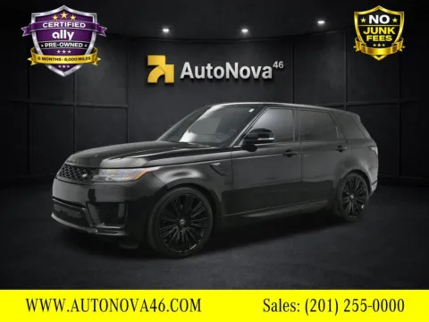 Blue 2019 Land Rover Range Rover Sport Supercharged for sale in Fort Lee, NJ