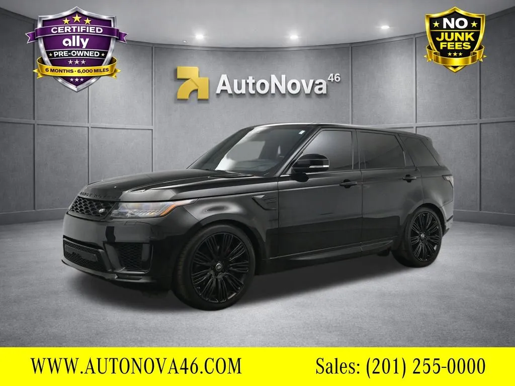Blue 2019 Land Rover Range Rover Sport Supercharged for sale in Fort Lee, NJ