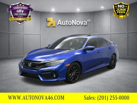 Blue 2020 Honda Civic Si for sale in Fort Lee, NJ