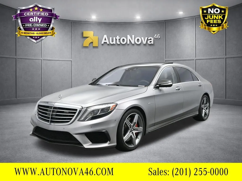 Yellow 2017 Mercedes-Benz S-Class S 63 AMG for sale in Fort Lee, NJ