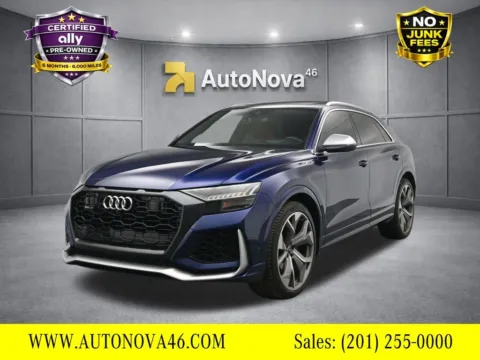 Blue 2022 Audi RS Q8 4.0T for sale in Fort Lee, NJ