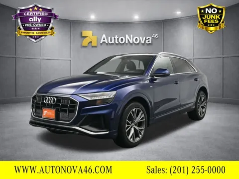 Blue 2020 Audi Q8 55 Prestige for sale in Fort Lee, NJ