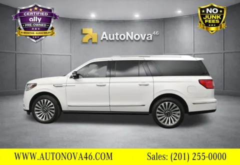 Another view of 2021 Lincoln Navigator L Reserve for sale in Fort Lee, NJ at AutoNova46