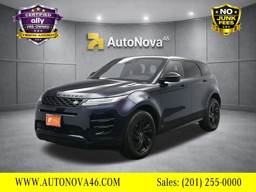 Blue 2021 Land Rover Range Rover Evoque Dynamic for sale in Fort Lee, NJ
