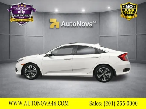 Another view of 2016 Honda Civic EX-T for sale in Fort Lee, NJ at AutoNova46