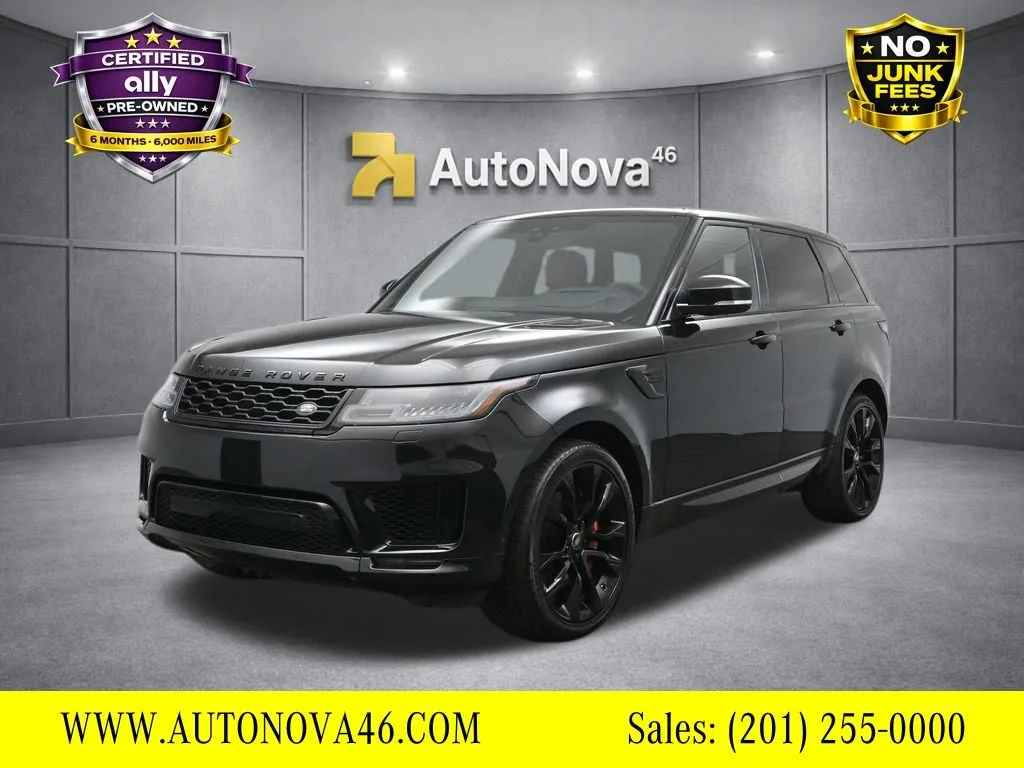 Blue 2019 Land Rover Range Rover Sport HST for sale in Fort Lee, NJ