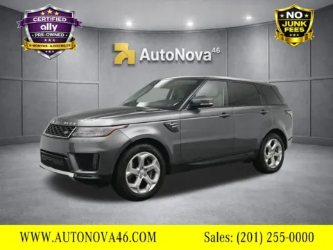 Blue 2018 Land Rover Range Rover Sport Supercharged for sale in Fort Lee, NJ