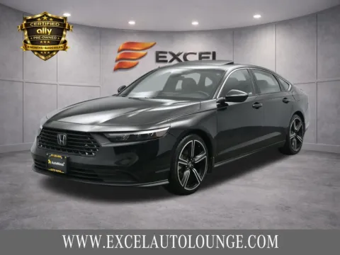 Black 2023 Honda Accord Hybrid Sport for sale in Fort Lee, NJ