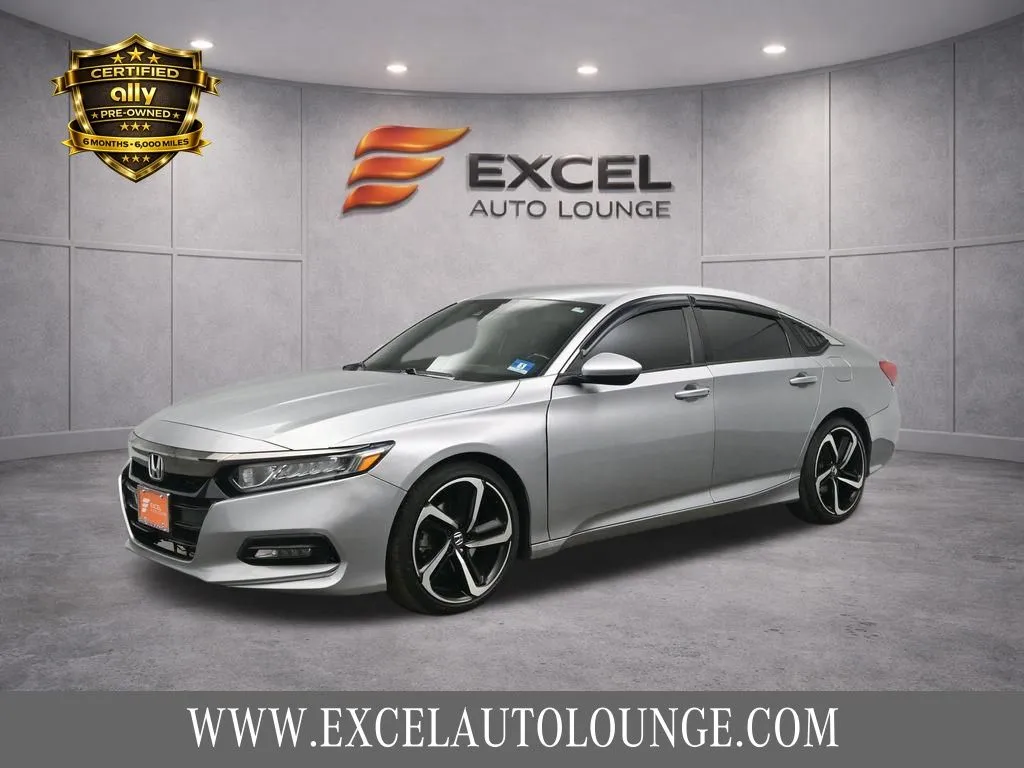 Silver 2019 Honda Accord Sport for sale in Fort Lee, NJ