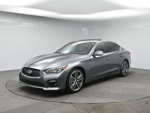 Gray 2015 INFINITI Q50 Hybrid Sport for sale in Fort Lee, NJ